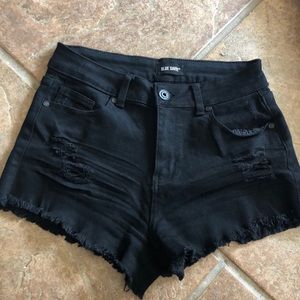 Brand new black  ripped jean short its super comfortable